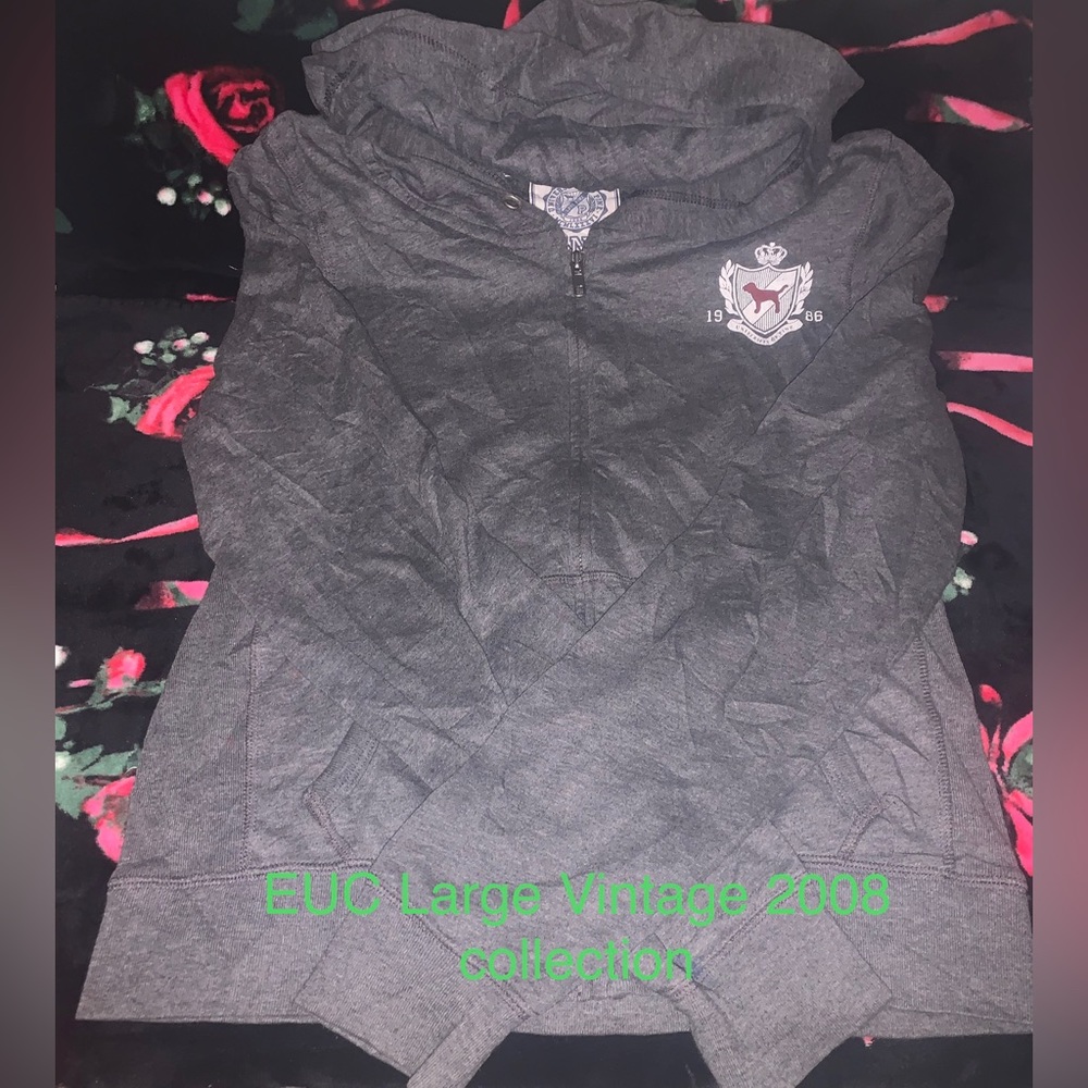 Victoria’s Secret Pink Zip Up Vintage Hoodie
